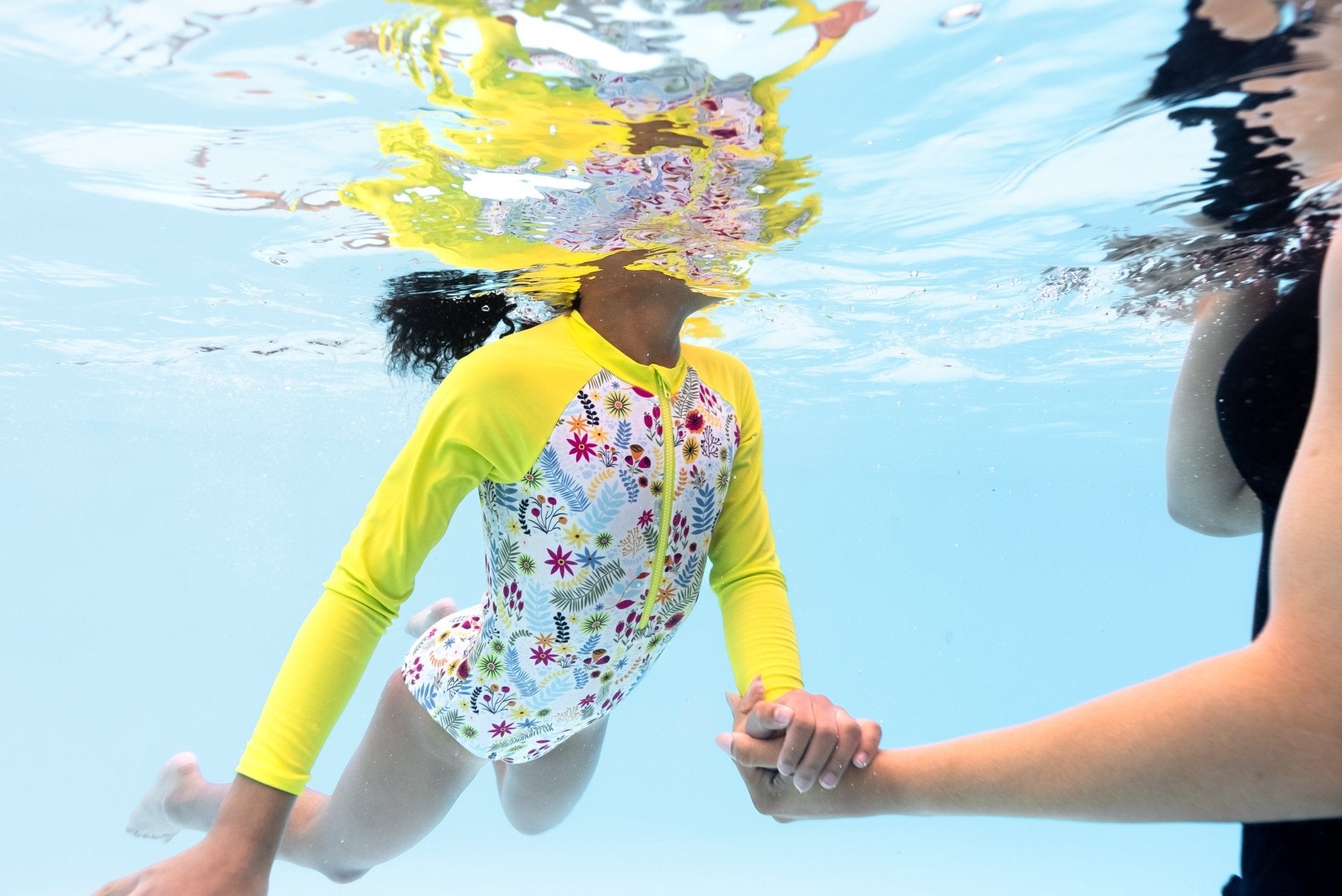 Splash Sunsuit tyttöjen pitkähihainen uimapuku, jungleSplash About