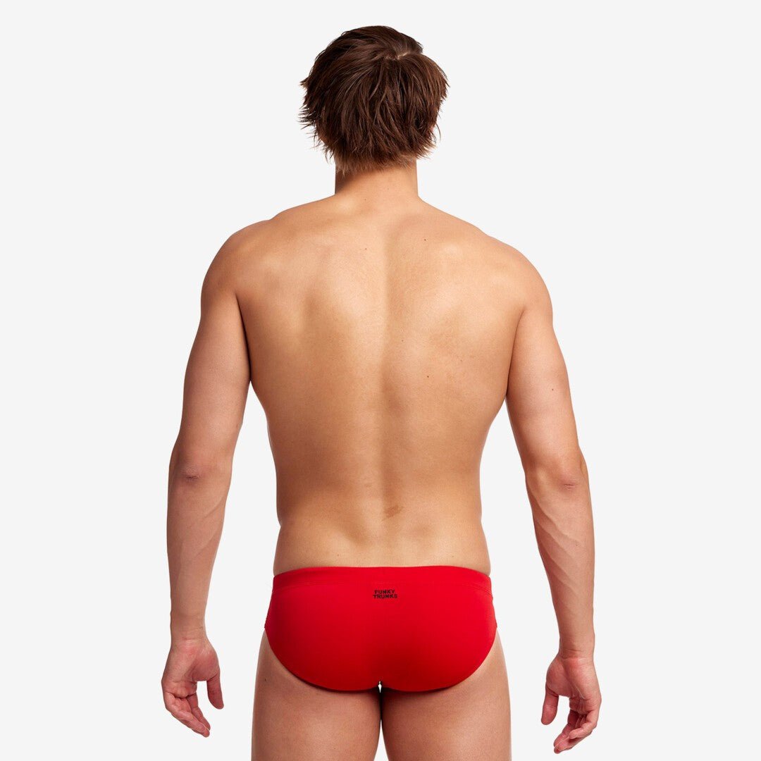 Still Red Classic Brief miesten uimahousut - Funky Trunks