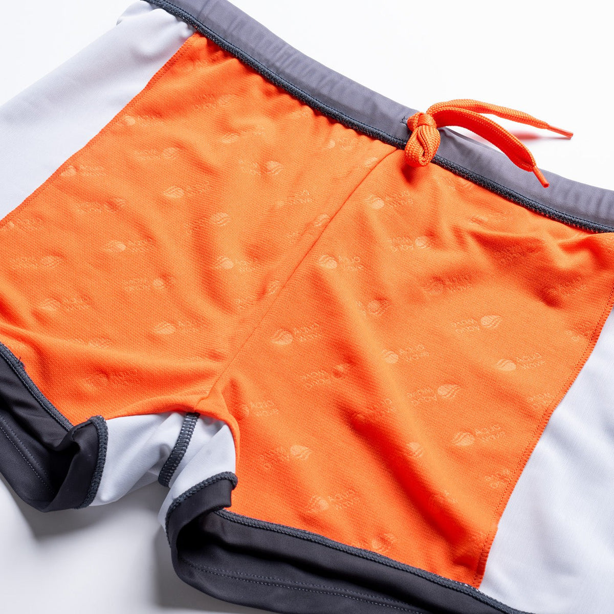 Stripe miesten boxer-uimahousut, harmaa raita