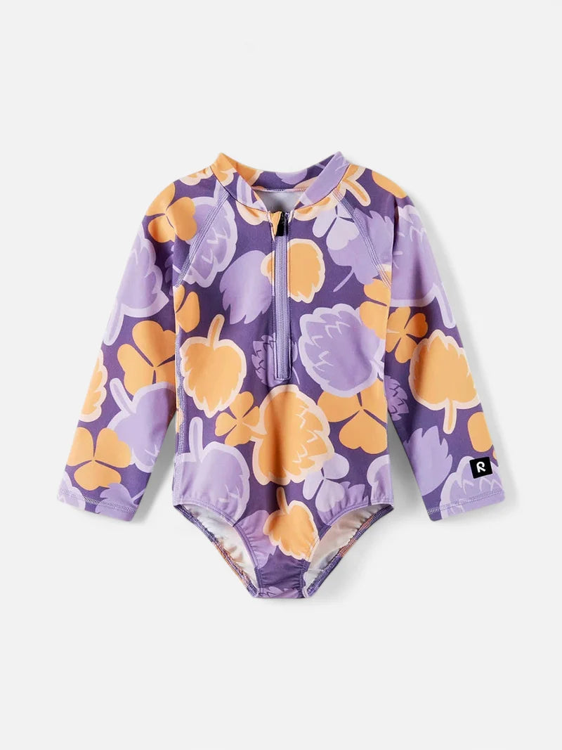 Taaperoiden UV-uimapuku Pihlis, lila