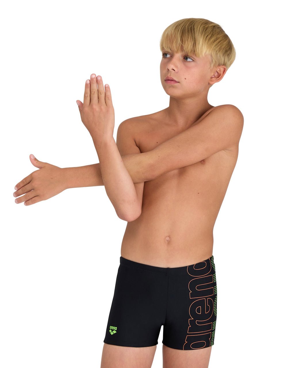 Swim Short Graphic poikien uimahousut, mustaArena