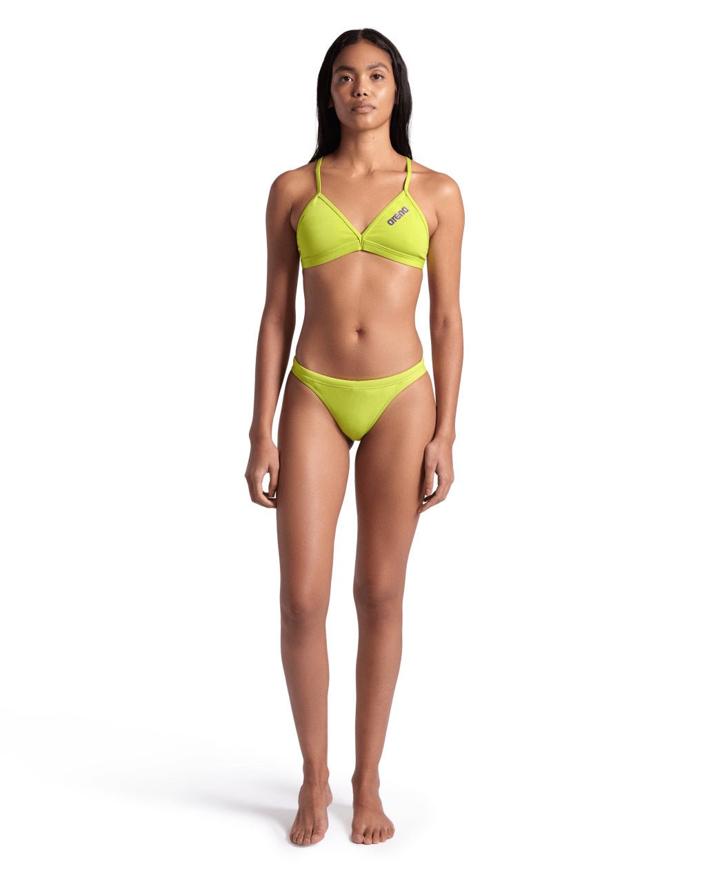 Team Swim Bottom Solid naisten bikinialaosa, soft greenArena