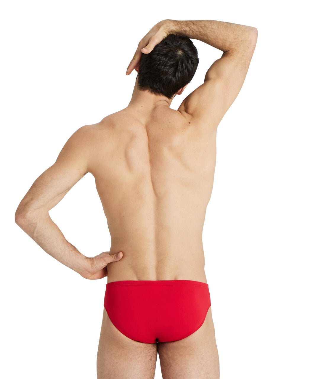 Team Swim Briefs Solid miesten uimahousut, punainen - Arena
