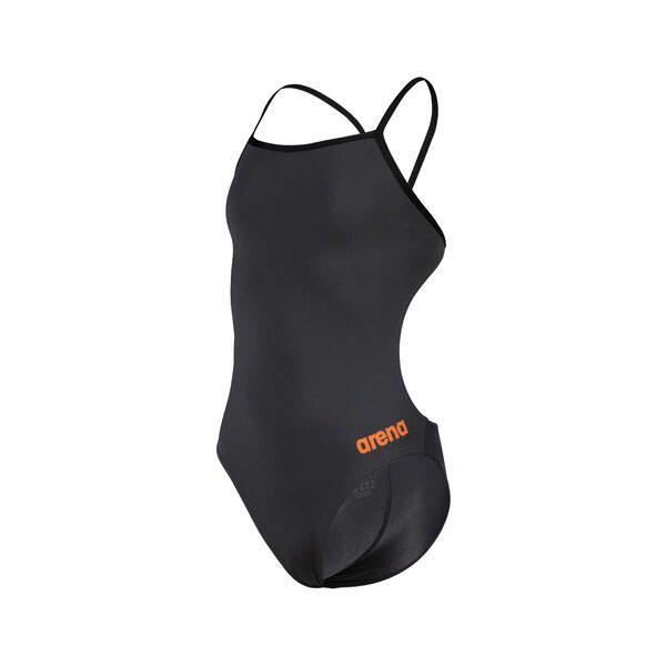 Team Swimsuit Challenge Solid tyttöjen uimapuku, asphaltArena