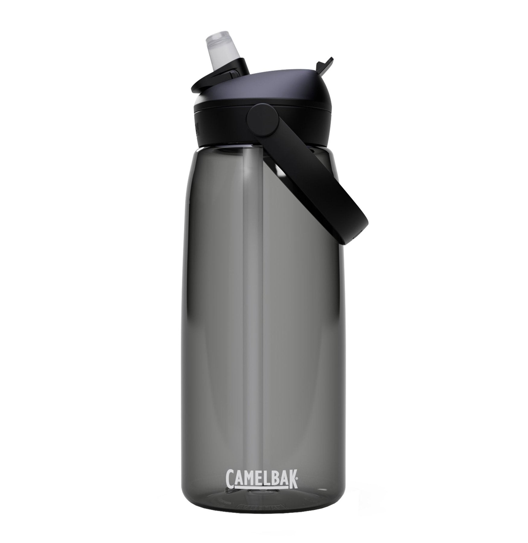 Thrive Flip Straw juomapullo 1L Charcoal - Camelbak
