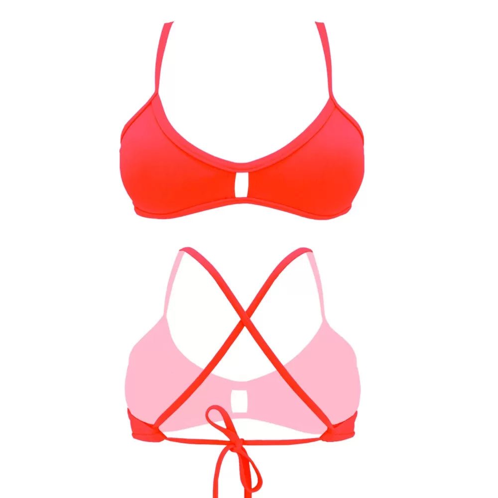 Top Active bikini yläosa, punainenTurbo