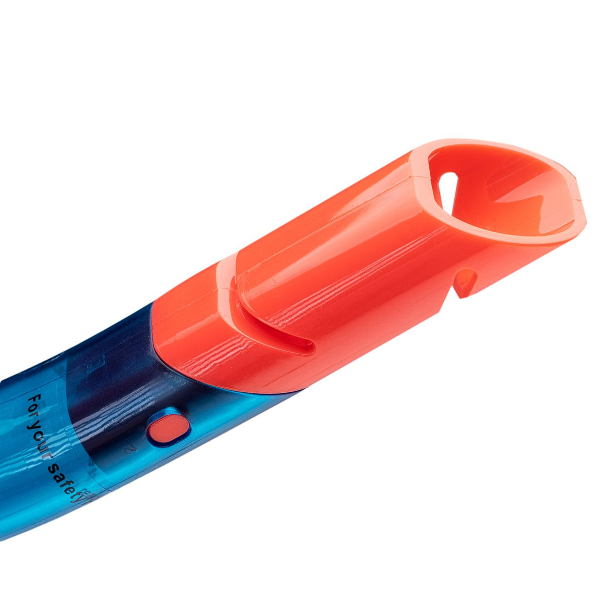 Vanua snorkkelisetti, neonsininen-läpinäkyvä