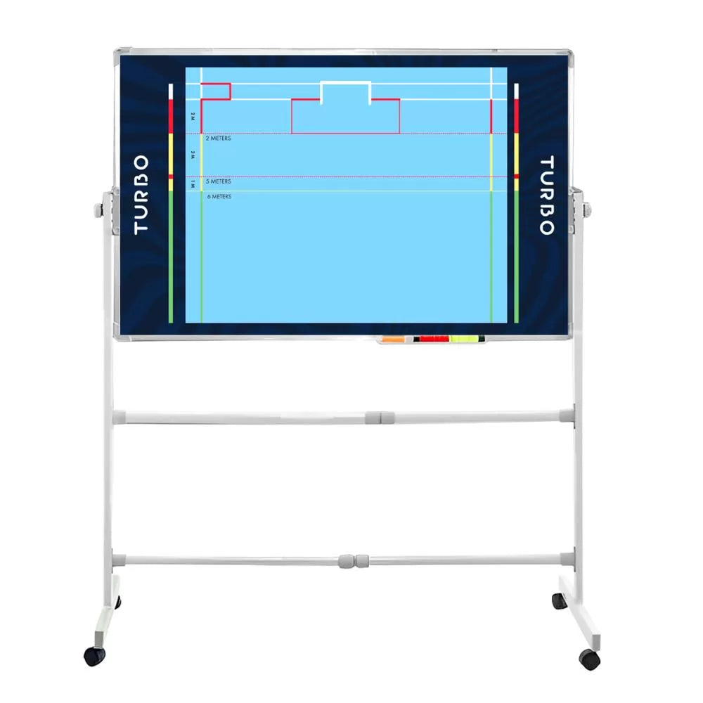 Water Polo Tactical Board With Wheels (100 X 160 cm)