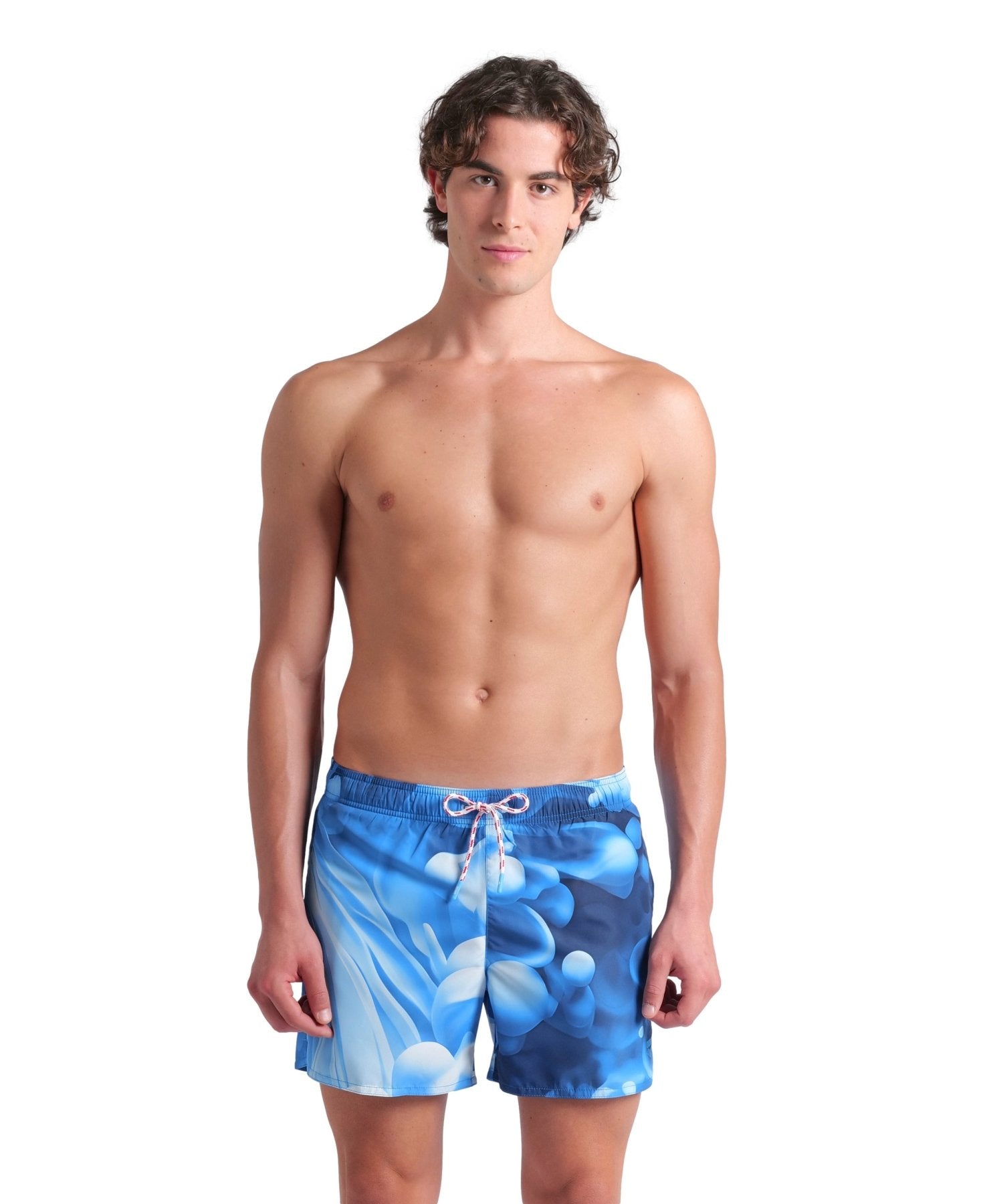 Water Prints Beach Short miesten uimashortsit, sininen - Arena