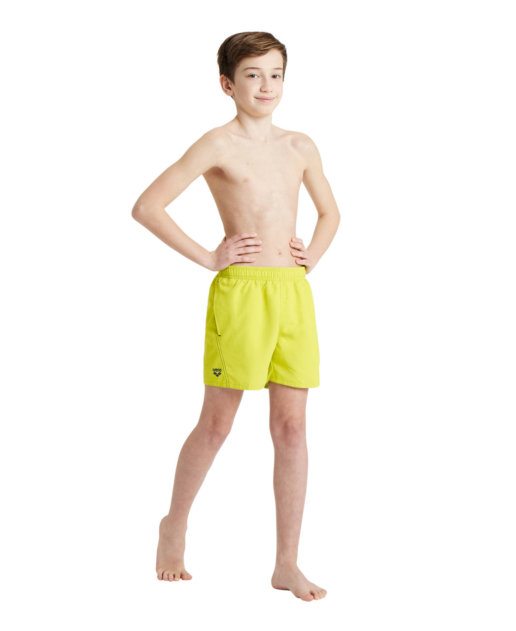 Fundamentals poikien uimashortsit, kirkas keltainen