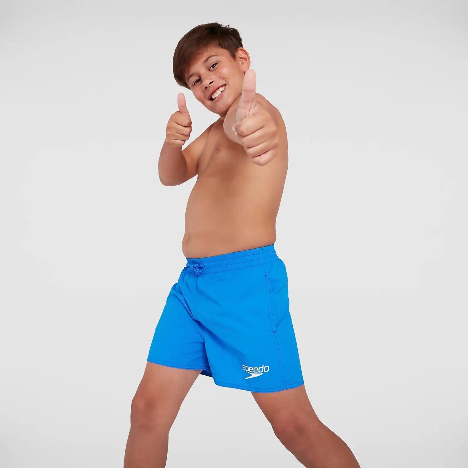 Watershort Essential Jr 13" Pienten poikien uimashortsit koot 116-128cm  sininen