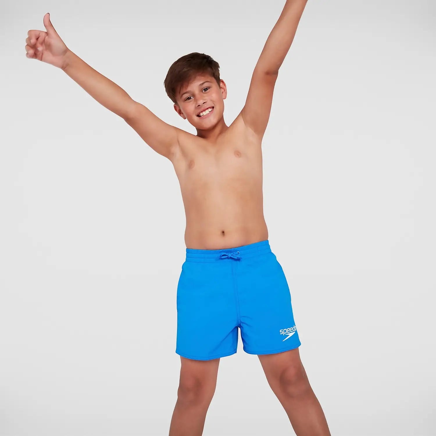 Watershort Essential Jr 13" Pienten poikien uimashortsit koot 116-128cm  sininen