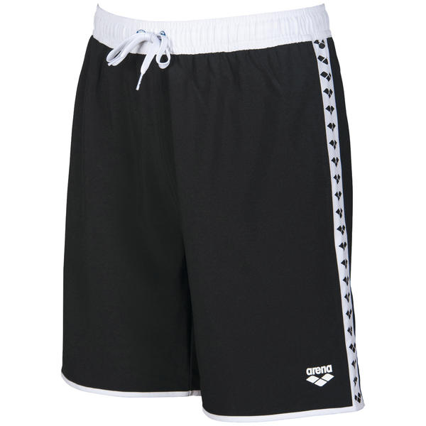 Team Stripe Bermuda, musta