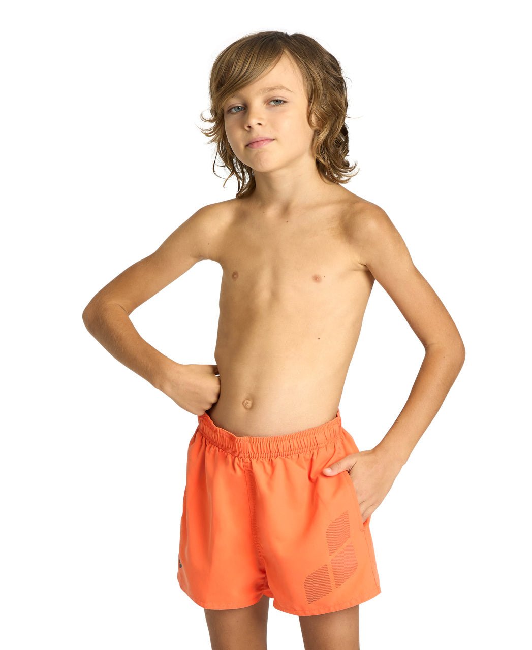 Beach Short Logo poikien uimahousut, oranssiArena
