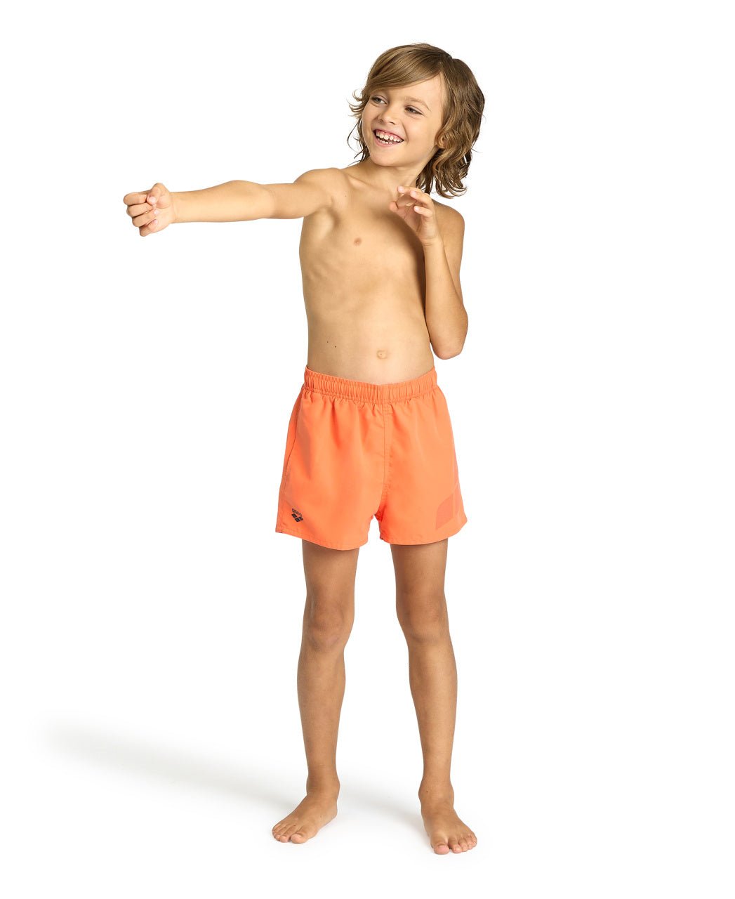 Beach Short Logo poikien uimahousut, oranssiArena