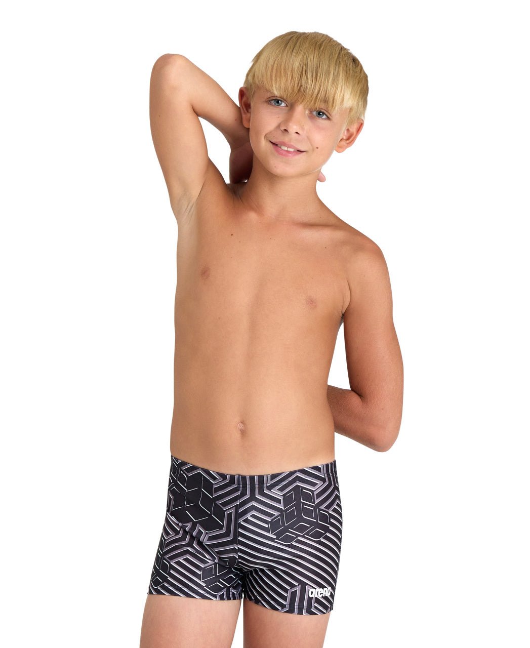 Kikko Pro Swim Short poikien uimahousut, mustaArena
