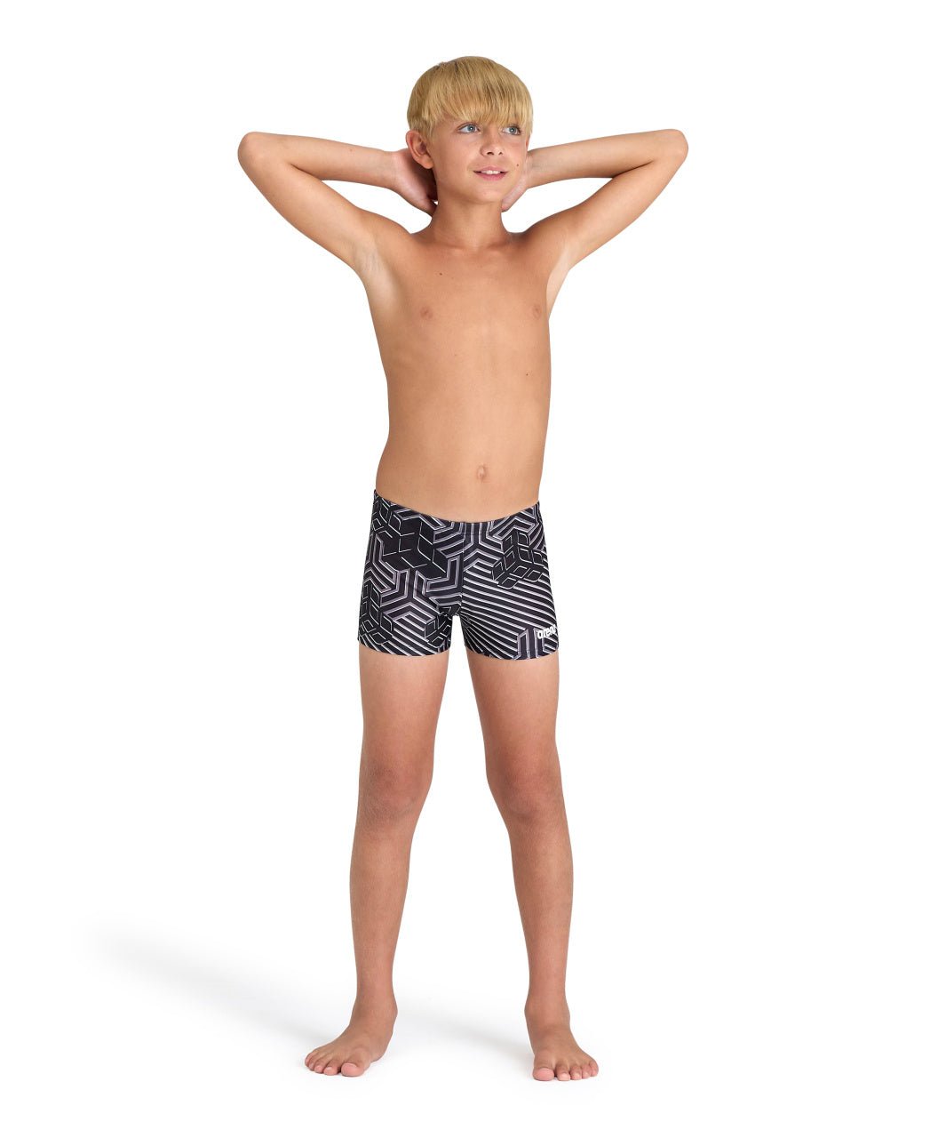 Kikko Pro Swim Short poikien uimahousut, mustaArena