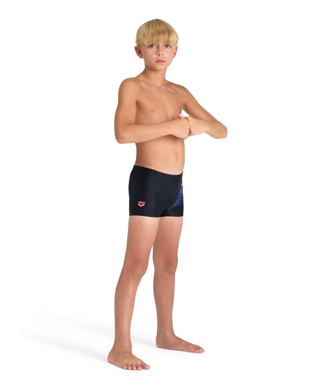 Shading Swim Short poikien uimahousut, mustaArena