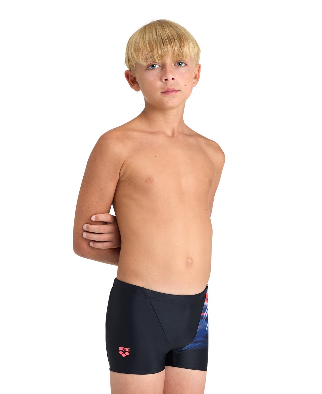 Shading Swim Short poikien uimahousut, mustaArena