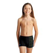 Swim Short Graphic Poikien uimahousut, mustaArena