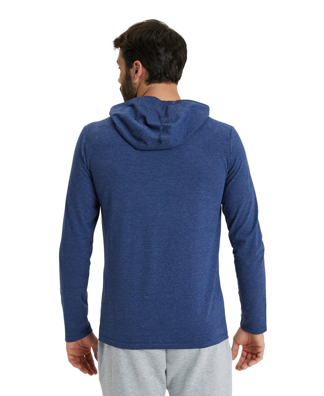 Team Hooded Long Sleeve huppari, tummansininenArena