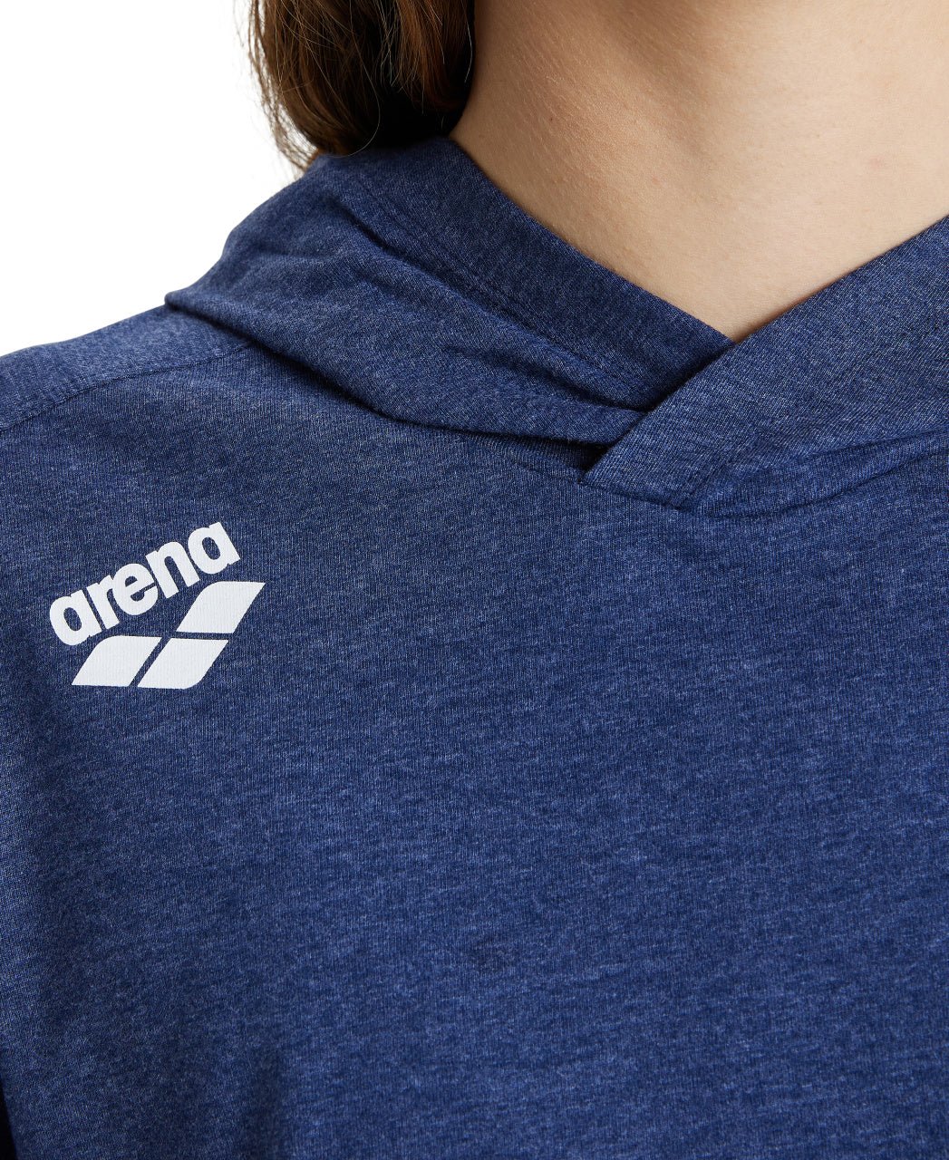 Team Hooded Long Sleeve huppari, tummansininenArena