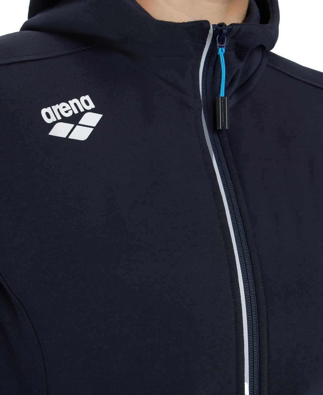 Team Hooded Panel naisten takki, tummansininenArena