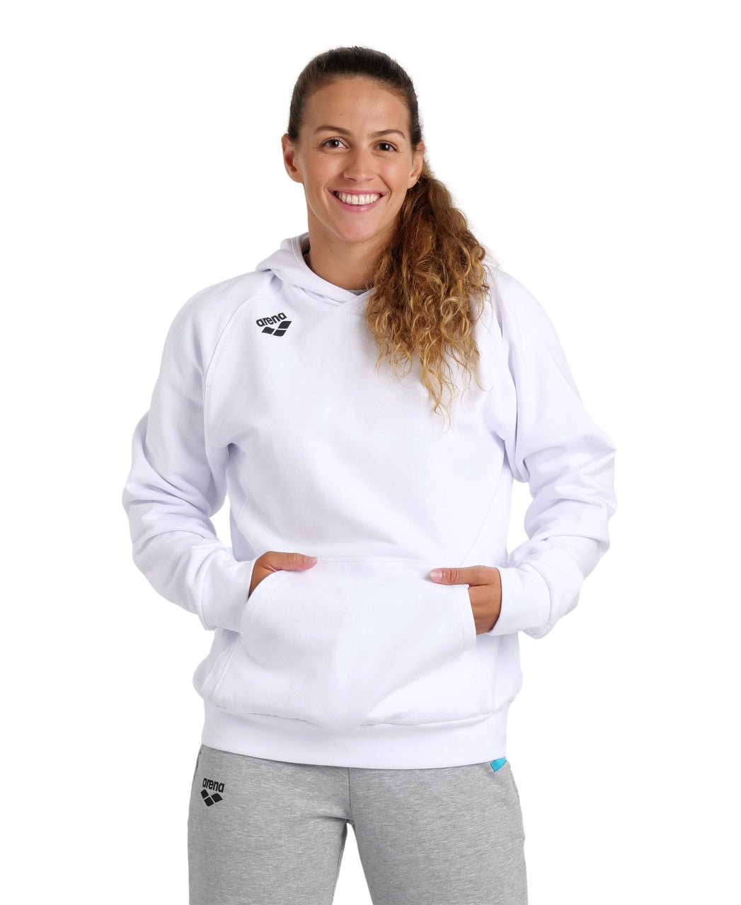 Team Hooded Sweat Panel, valkoinenArena