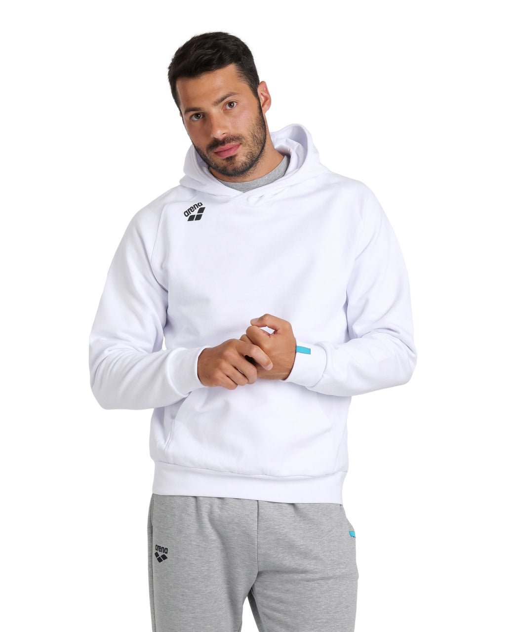 Team Hooded Sweat Panel, valkoinenArena