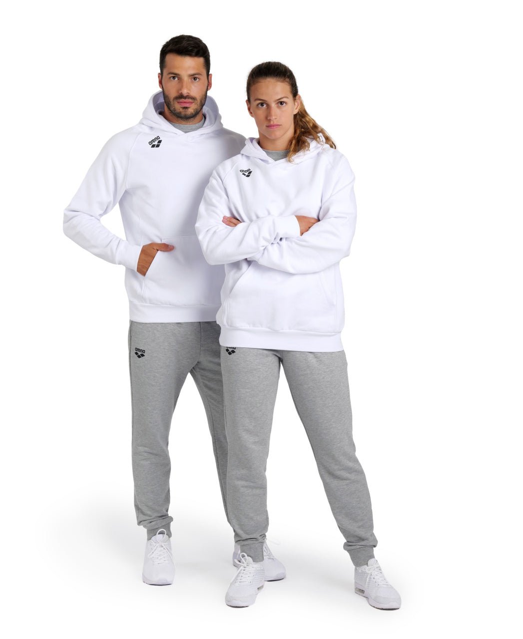 Team Hooded Sweat Panel, valkoinenArena