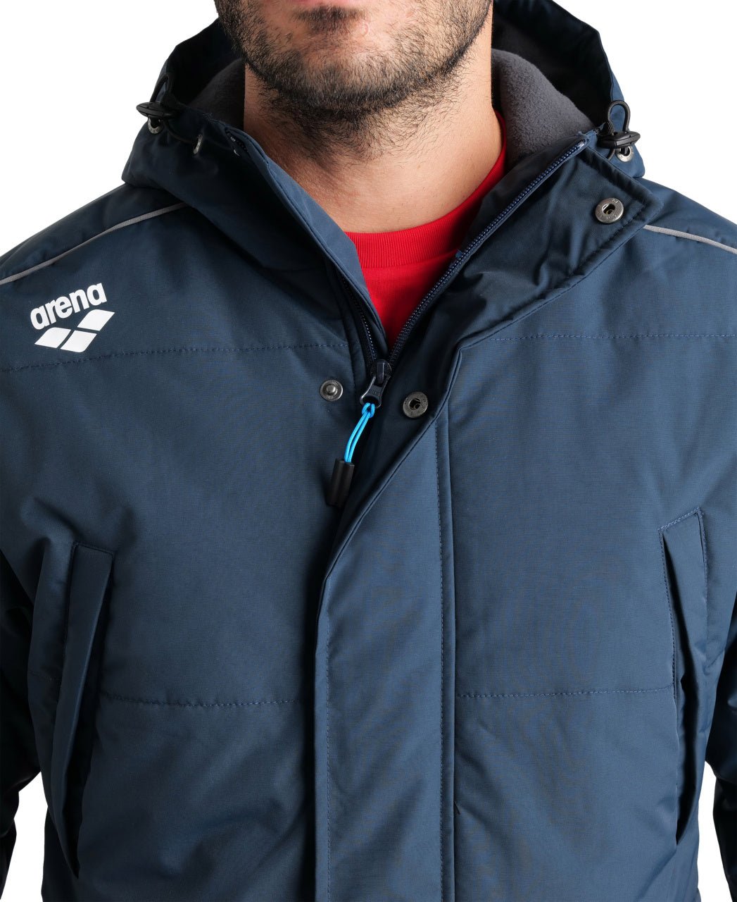 Team Parka Solid parkatakki, tummansininenArena