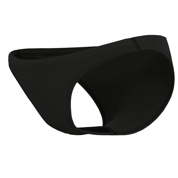 Team Swim Bottom Solid naisten bikinialaosa, mustaArena
