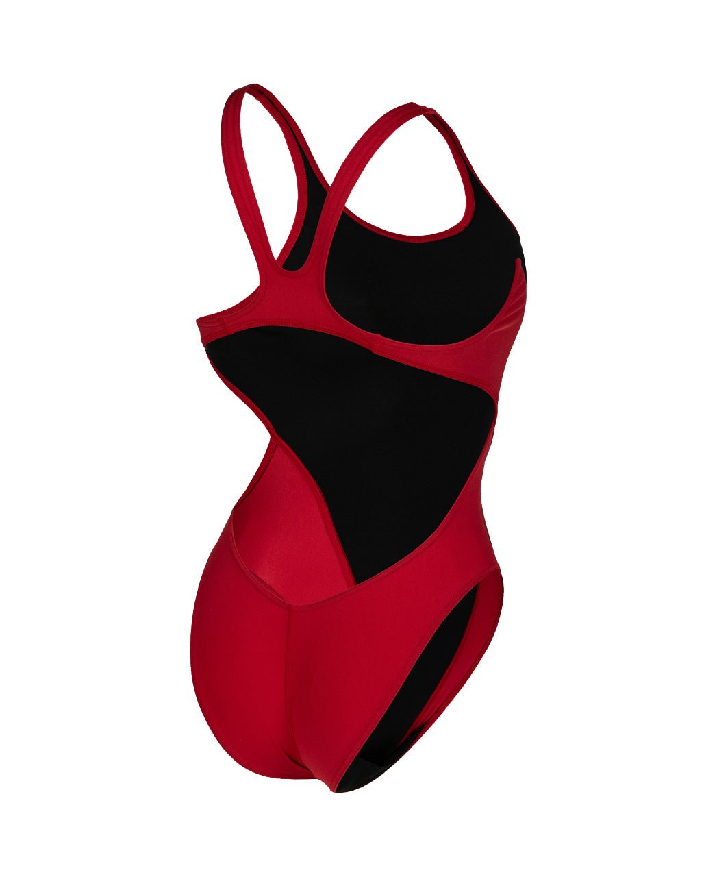 Team Swim Tech Solid naisten uimapuku, punainenArena